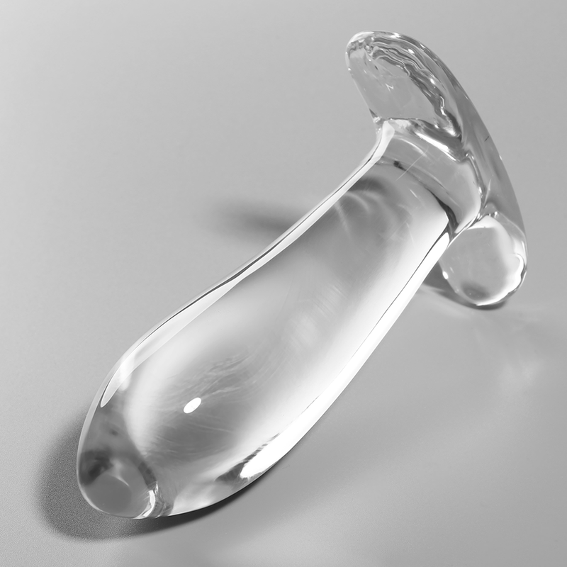 NEBULA SERIES BY IBIZA - MODELO 5 PLUG CRISTAL BOROSILICATO 12.5 X 3.5 CM TRANSPARENTE