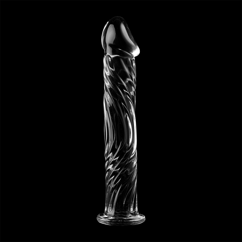 NEBULA SERIES BY IBIZA - MODELO 12 DILDO CRISTAL BOROSILICATO 17 X 3.5 CM TRANSPARENTE