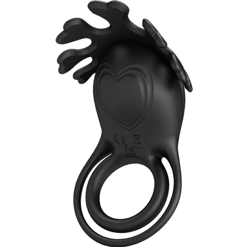 Comprar Pretty Love - Ruben Anillo Vibrador 7 Vibraciones Silicona Negro