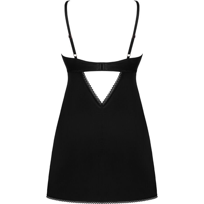 OBSESSIVE - ROSENTY CHEMISE & TANGA XL/XXL