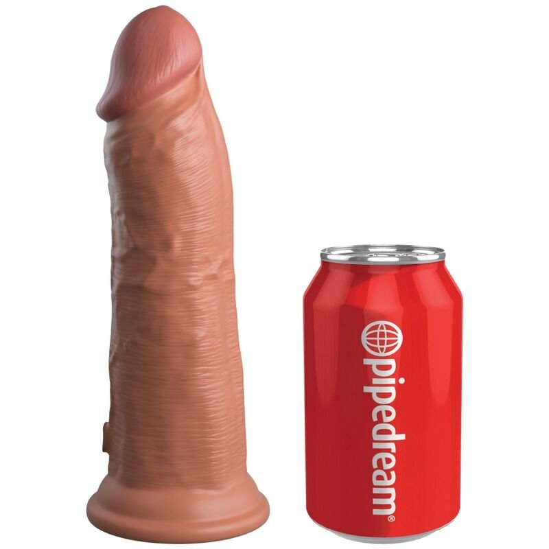 KING COCK ELITE - DILDO REALISTICO SILICONA 20.3 CM CARAMELO KING COCK