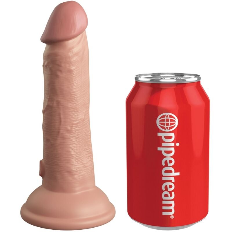 Comprar King Cock Elite - Dildo Realistico Vibrador & Silicona 15.2 Cm
