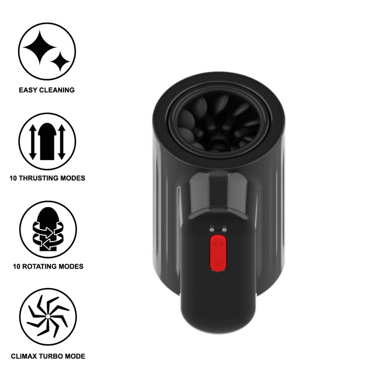 Comprar Jamyjob - Vortex Masturbador Turbo Con Empuje Y Rotación 360º Up And Down