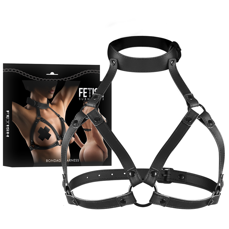 FETISH SUBMISSIVE BONDAGE - ARNÉS AJUSTABLE PECHO FETISH SUBMISSIVE BO