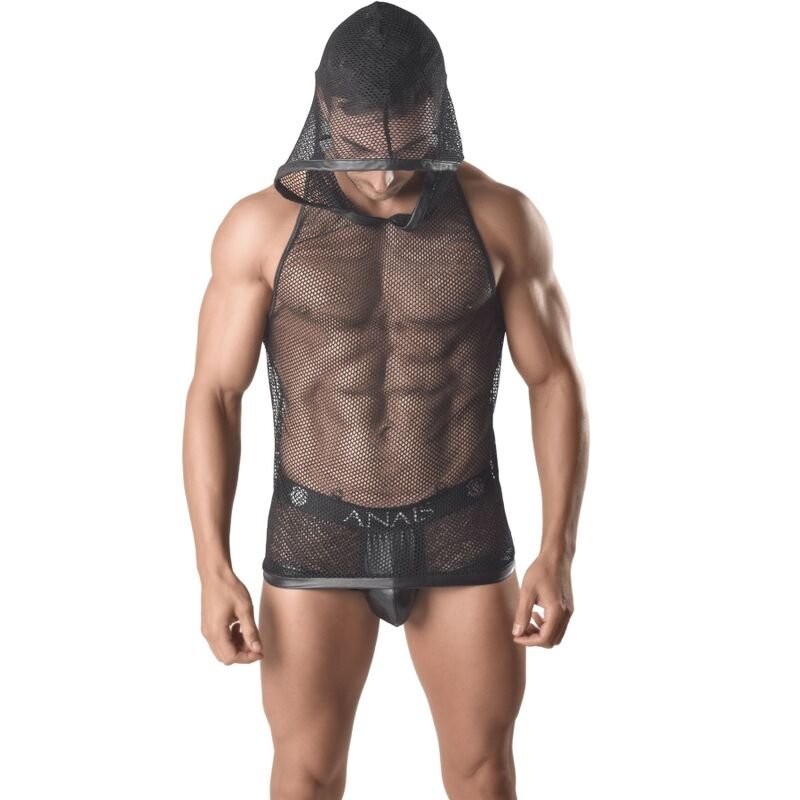ANAIS MEN - ARES CAMISETA CON CAPUCHA 3XL ANAIS MEN ACCESORIES