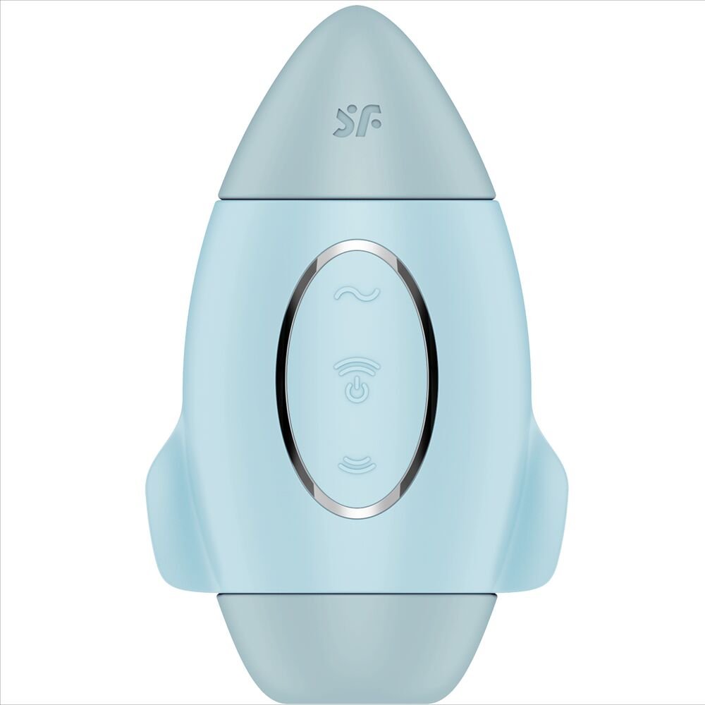 Comprar Satisfyer - Mission Control Azul Vibrador Pequeño De Doble Impulso
