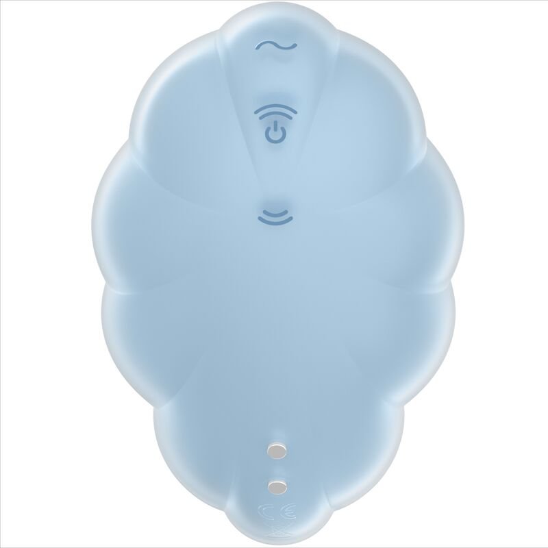 SATISFYER - CLOUND DANCER AZUL VIBRADOR AIR PULSE