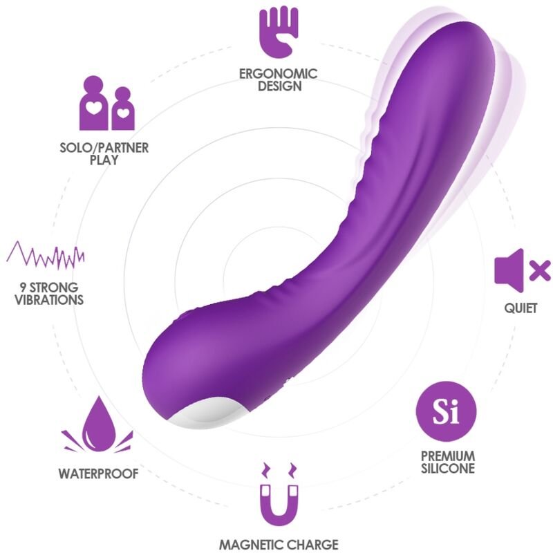 ARMONY - LEGEND VIBRATOR SILICONE PURPLE ARMONY VIBRATORS