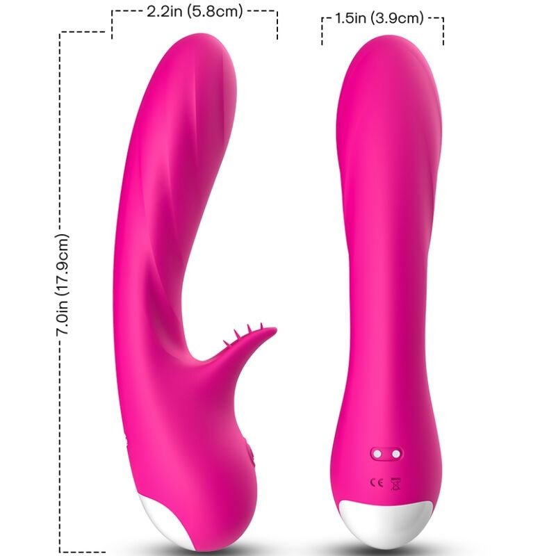 ARMONY - ROMANCE VIBRATOR WITH STIMULATOR FUCHSIA ARMONY VIBRATORS