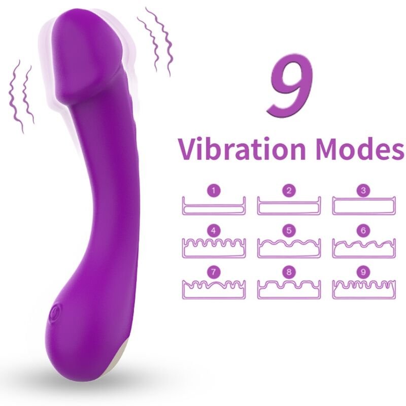 ARMONY - DILDO VIBRATOR G-SPOT SILICONE PURPLE ARMONY VIBRATORS