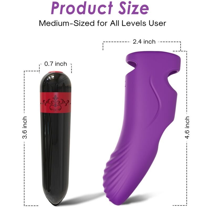 ARMONY - AURORA VIBRATOR FINGER PURPLE ARMONY VIBRATORS
