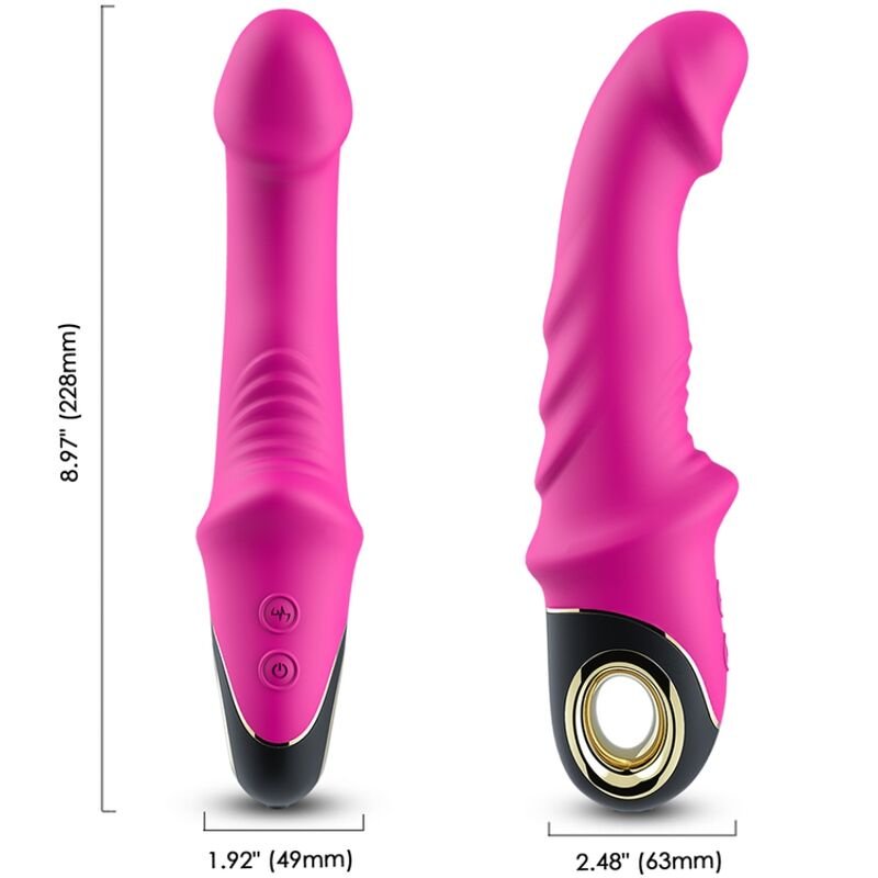 ARMONY - JOYBLADE DILDO VIBRATOR ROTATOR FUCHSIA ARMONY VIBRATORS