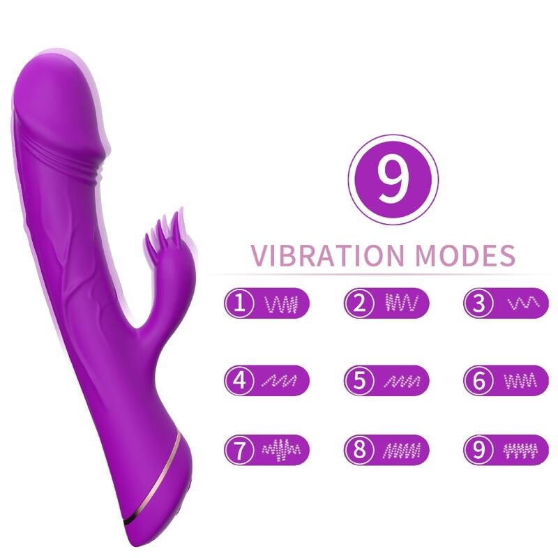 ARMONY - DILDO VIBRATOR RABBIT SILICONE PURPLE ARMONY VIBRATORS