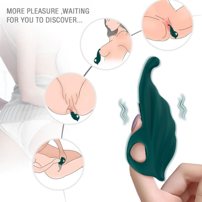 ARMONY - FINGER STIMULATOR & VIBRATOR GREEN ARMONY STIMULATORS