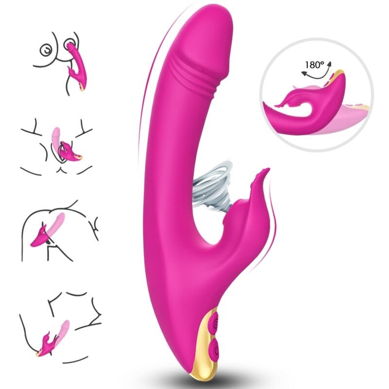 Armony - Love Clitoris & G-spot Suction Cup Fuchsia