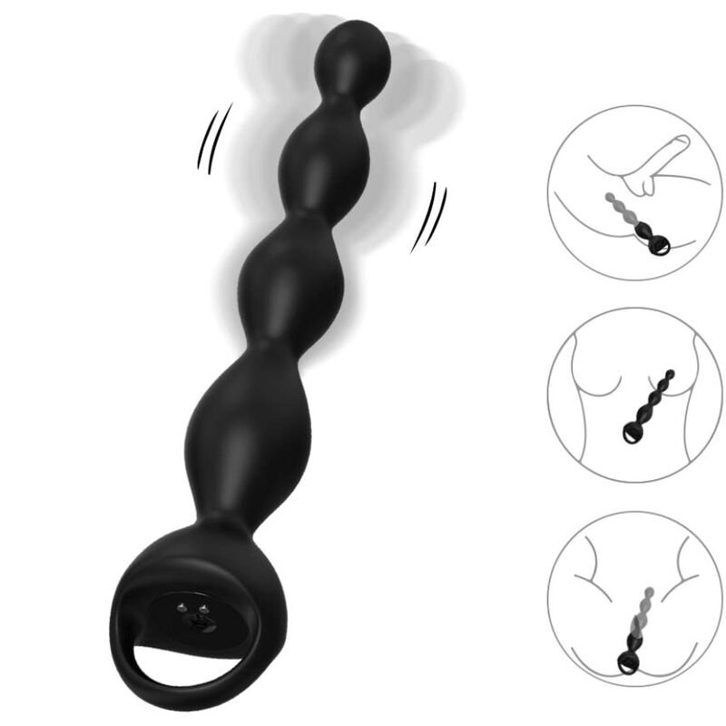 ARMONY - VIBRATOR FINGER ANAL PLUG BLACK ARMONY ANAL