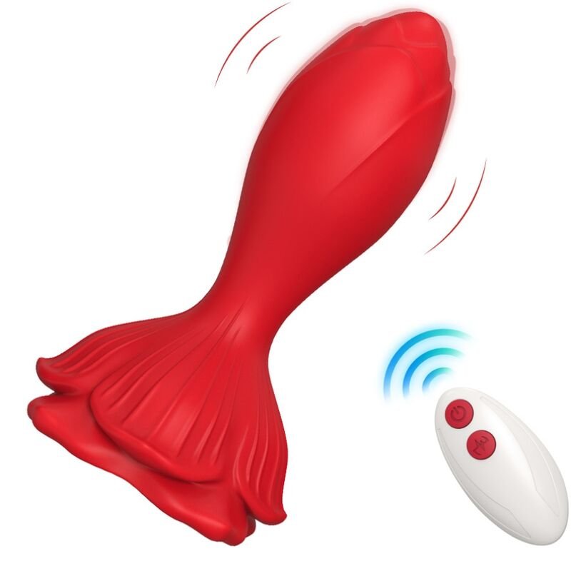 ARMONY - PINK VIBRATOR & ANAL PLUG SMALL REMOTE CONTROL RED ARMONY ANAL