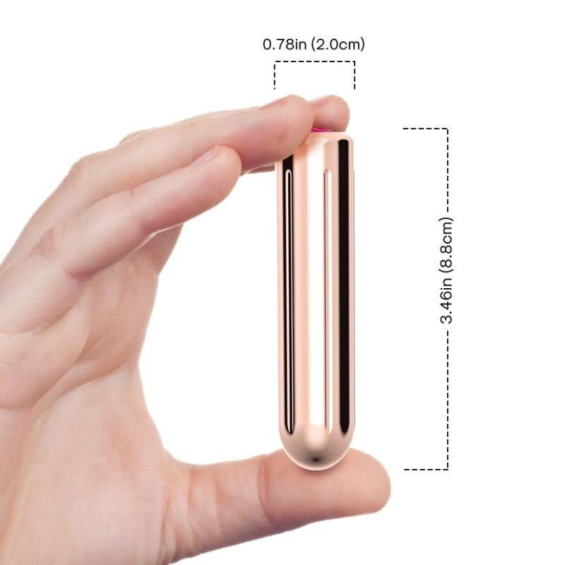 ARMONY - WARHEAD VIBRATOR BULLET GOLDEN 2 CM x 8.8 CM ARMONY STIMULATORS