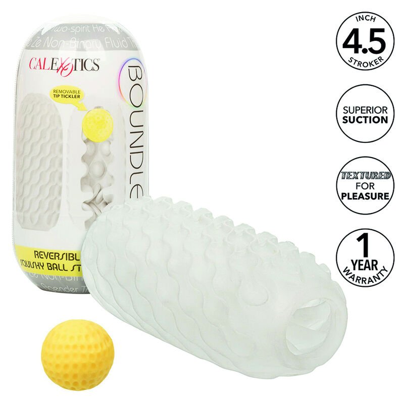 Comprar California Exotics - Boundless Stroker Blando Reversible Amarillo