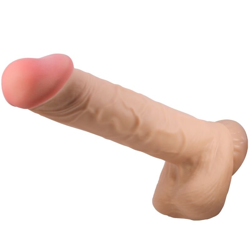 PRETTY LOVE - SLIDING SKIN SERIES DILDO REALÍSTICO CON VENTOSA PIEL DESLIZANTE 26 CM PRETTY LOVE HIGH GRA