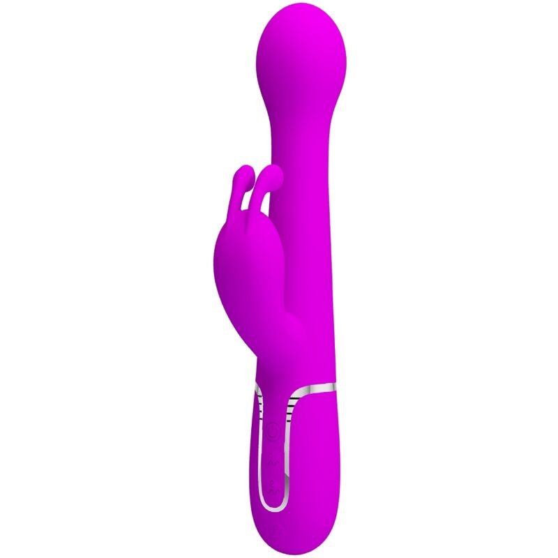 PRETTY LOVE - DEJON VIBRADOR RABBIT 3 EN 1 MULTIFUNCIÓN VIOLETA PRETTY LOVE FLIRTATI