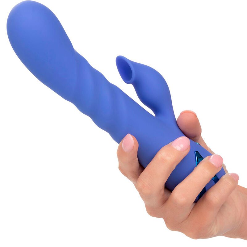 CALEXOTICS - L.A LOVE VIBRADOR & ONDAS ESTIMULADORAS AZUL BY CALIFORNIA DREAMING CALEXOTICS