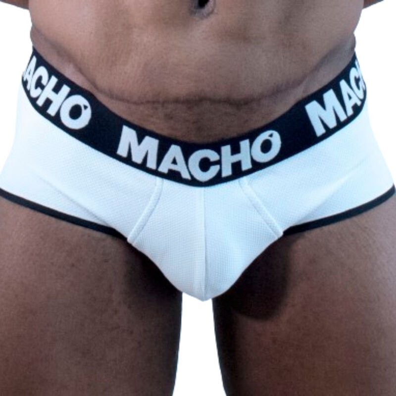 MACHO - MS30BL SLIP BLANCO M MACHO UNDERWEAR
