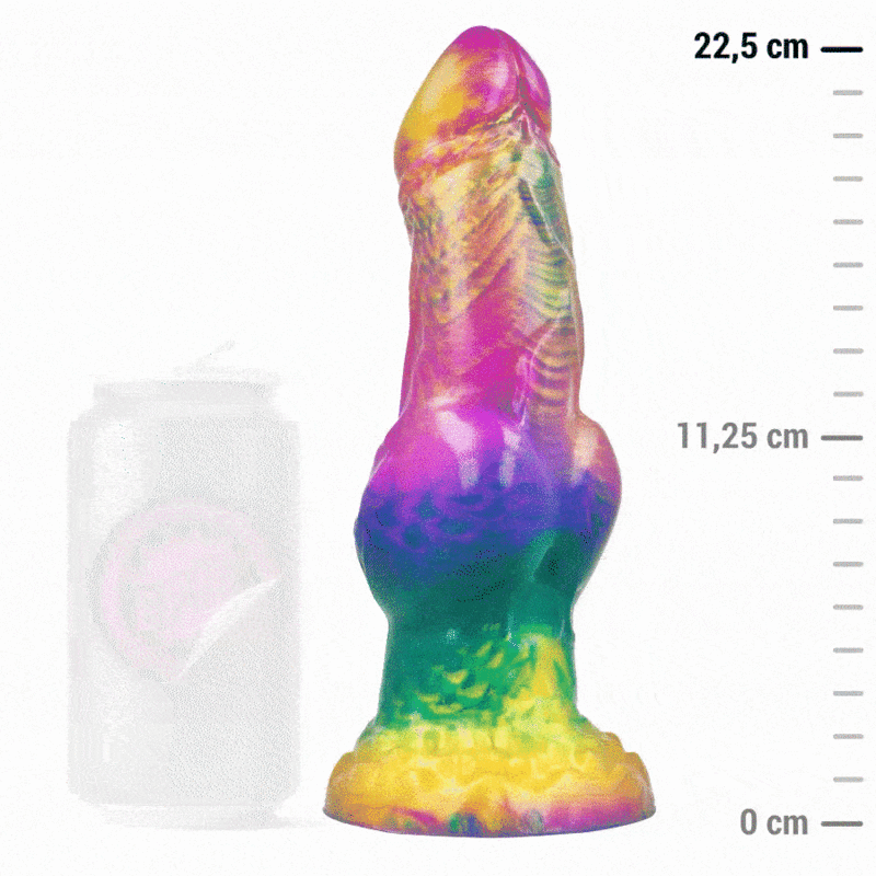 Comprar Epic - Iris Dildo Con Testículos Arcoíris De Placer