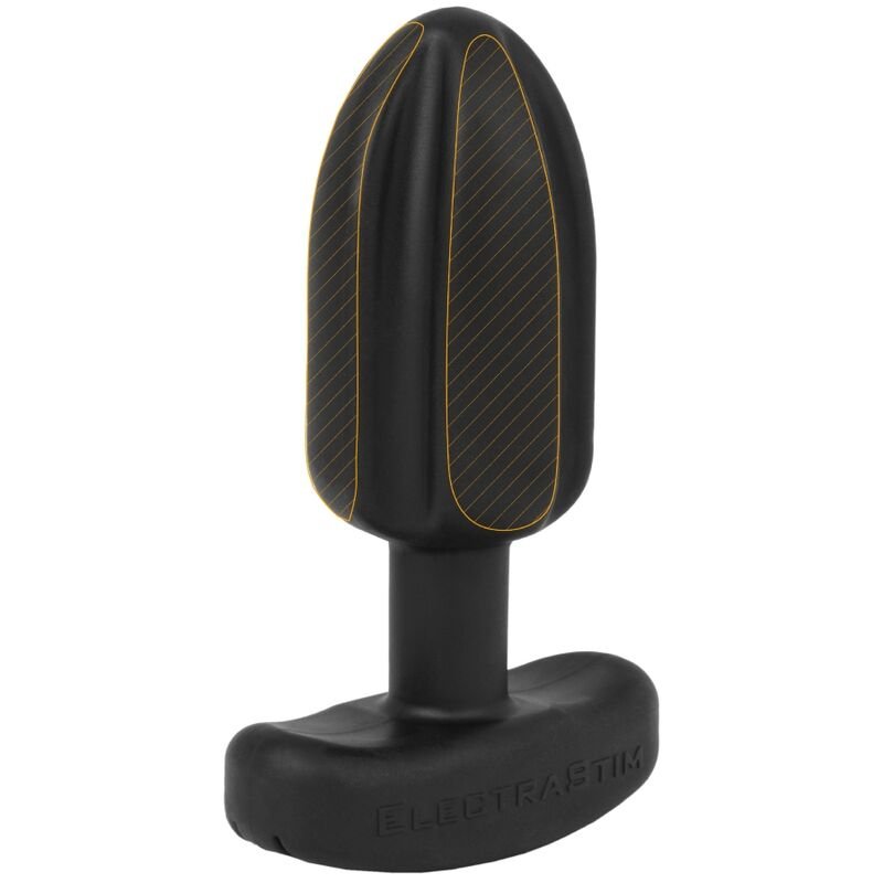 ELECTRASTIM - TARTARUS PLUG ANAL SILICONA QUADRIPOLAR NEGRO ELECTRASTIM