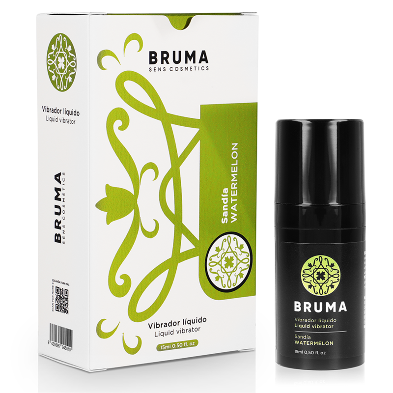 BRUMA - VIBRADOR LÍQUIDO ULTRA DESLIZANTE SANDÍA 15 ML BRUMA