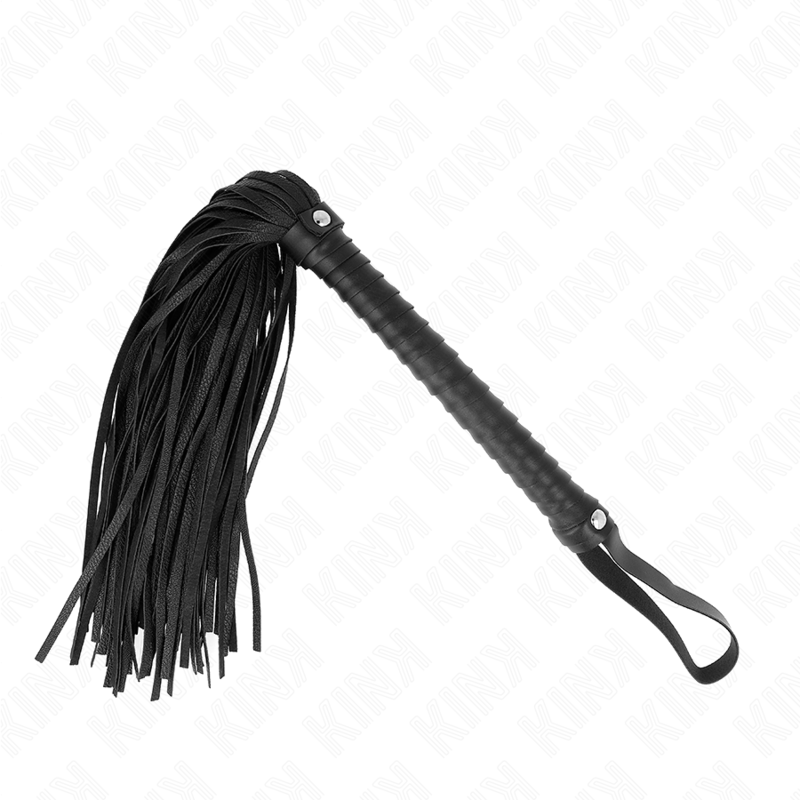 KINK - LÁTIGO CON MANGO TEXTURIZADO NEGRO 48.5 CM KINK IMPACT & TO