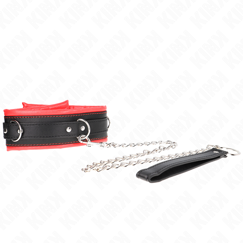 KINK - COLLAR CON CORREA 65 CM PESADO MODELO 3 AJUSTABLE 36.5-50 CM KINK COLLAR & GA