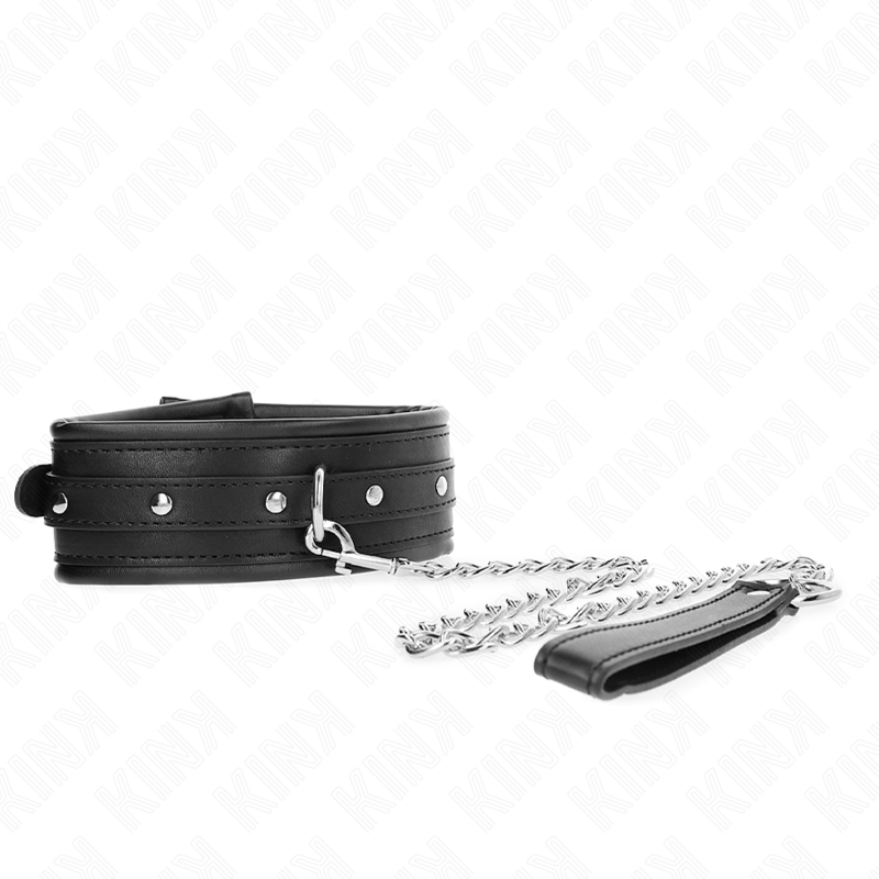KINK - COLLAR CON CORREA 65 CM HEBILLA BRILLANTE 48.5 CM X 5.3 CM KINK COLLAR & GA