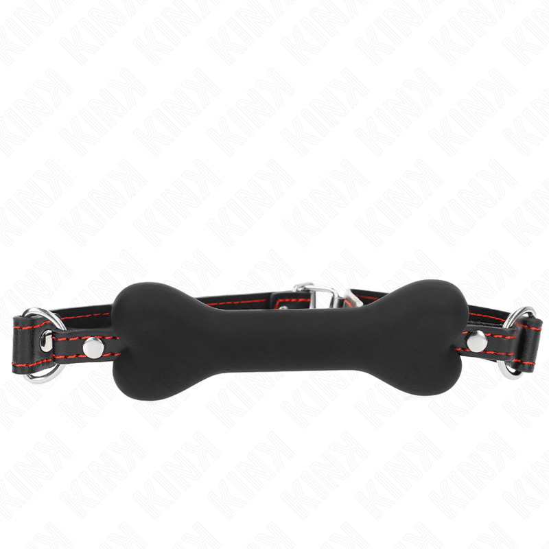 KINK - MORDAZA DE HUESO 12 CM NEGRO 63 x 2 CM KINK COLLAR & GA