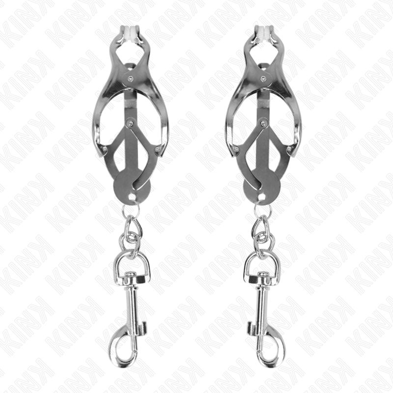 KINK - PINZAS PARA PEZONES ESTILO JAPONÉS CON GANCHOS KINK