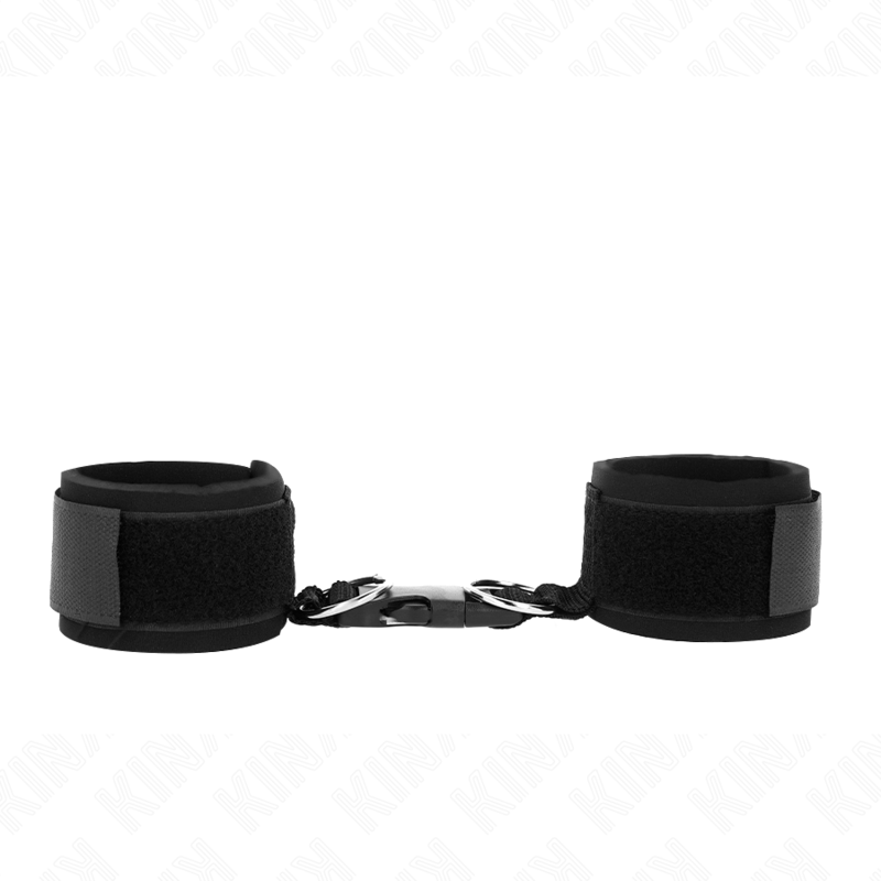 KINK - MUÑEQUERAS NEOPRENO CON CIERRE DE GANCHO NEGRO AJUSTABLE 22-34 CM KINK