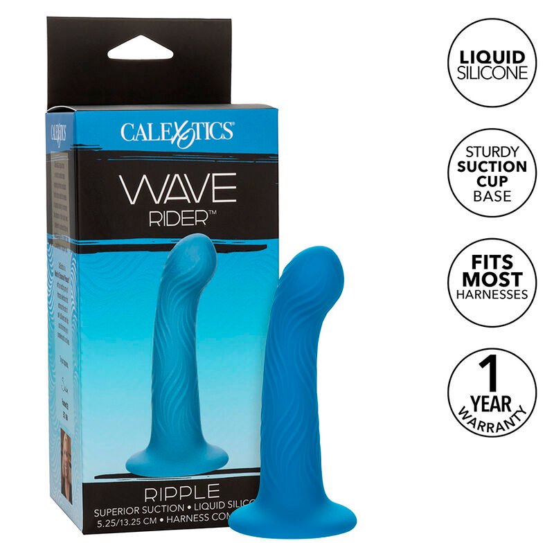 Comprar Calexotics - Wave Rider Ripple Plug Anal Azul