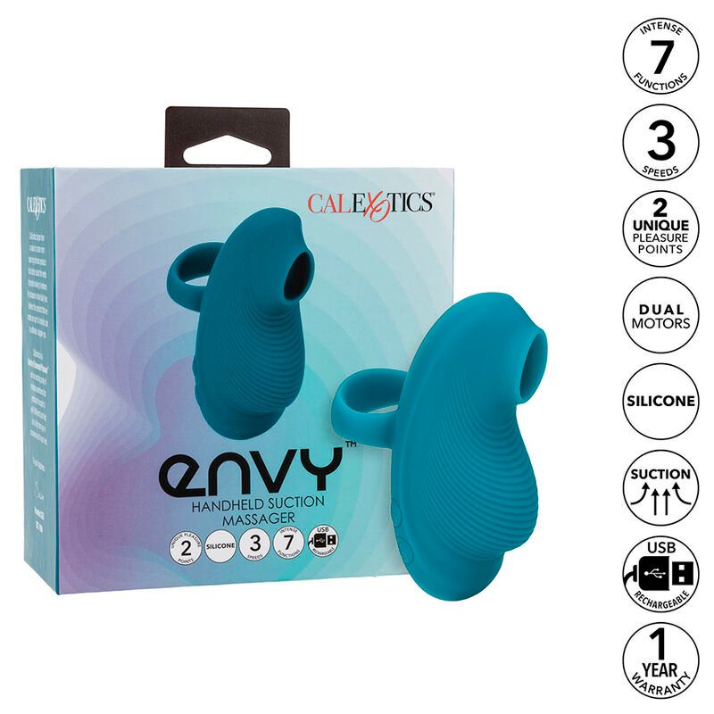 Comprar Calexotics - Envy Masajeador De Bola Rodante 7 Vibraciones Azul