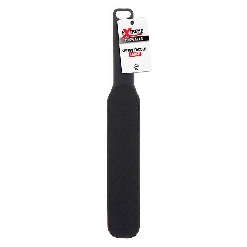 HIDDEN DESIRE - EXTREME PALETA CON PÚAS GRANDE NEGRO HIDDEN DESIRE