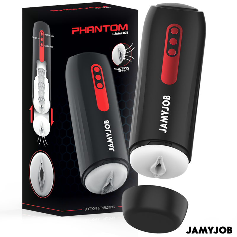Comprar Jamyjob - Phantom Masturbador Vagina Automático 5 Modos Succión Y Empuje