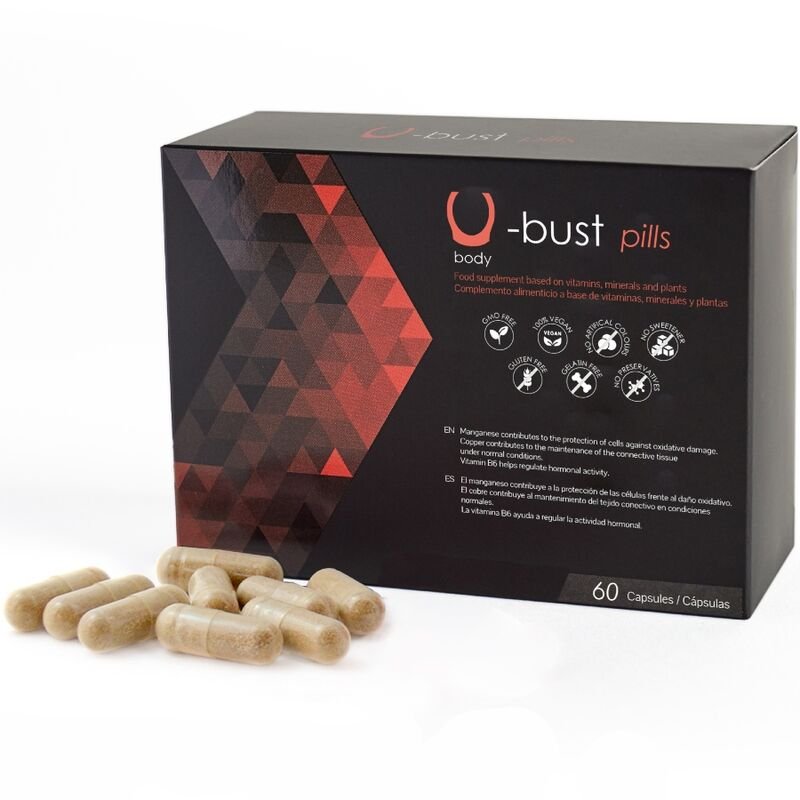 Comprar 500 Cosmetics - U-bust Cápsulas Aumento Pecho - 60 Cápsulas
