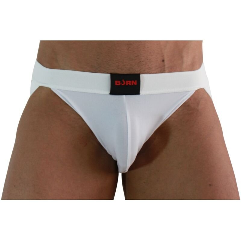 BURN - 007 JOCK LYCRA BLANCO M BURN