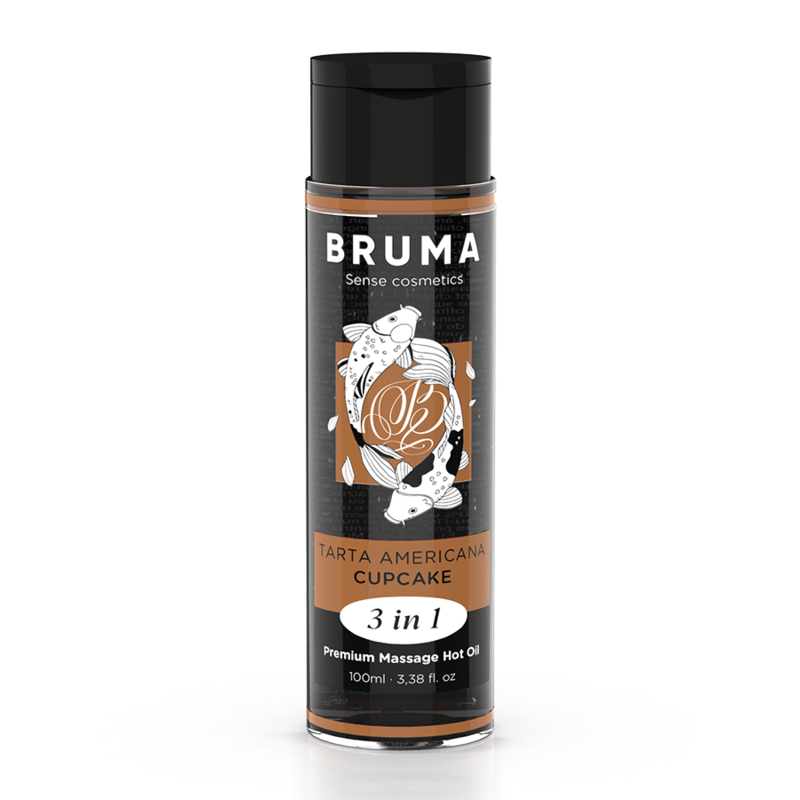 Comprar Bruma - Aceite De Masaje Premium Efecto Calor Sabor Tarta Americana 3 En 1 - 100 Ml