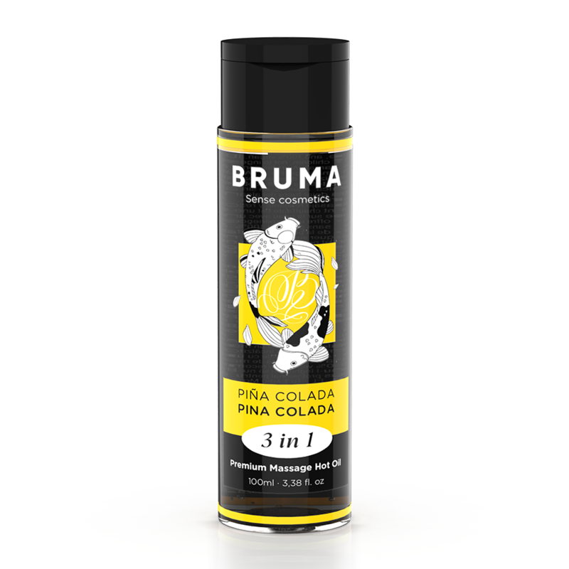 Comprar Bruma - Aceite De Masaje Premium Efecto Calor Sabor Piña Colada 3 En 1 - 100 Ml