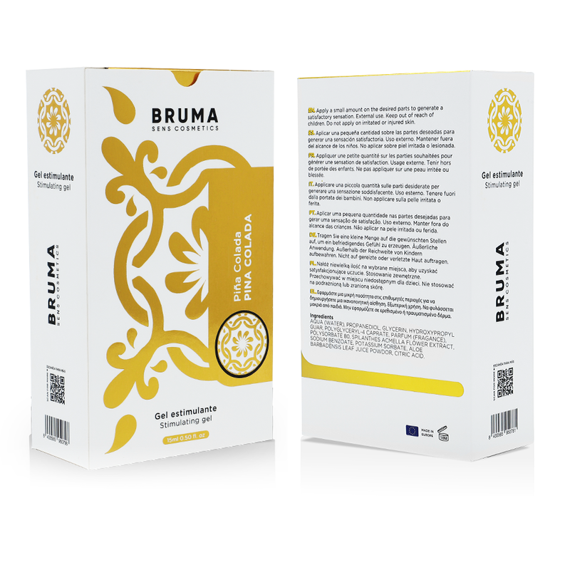 BRUMA - ORGAMS GEL SABOR PIÑA COLADA