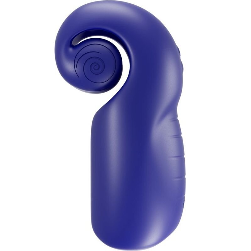 SNAIL VIBE - EVO FOR HIM MASTURBADOR MASCULINO SLIDE N ROLL AZUL OSCURO