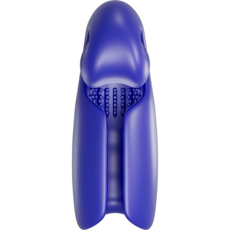 SNAIL VIBE - EVO FOR HIM MASTURBADOR MASCULINO SLIDE N ROLL AZUL OSCURO
