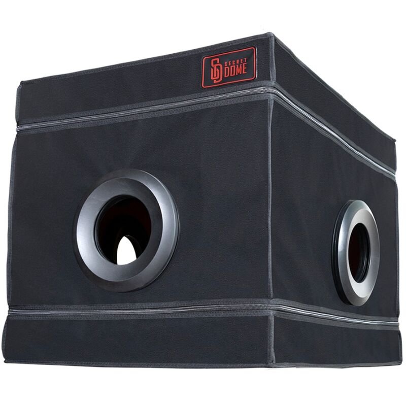 SECRET DOME - KINK CLUB LA NICHE CABINA  NEGRO & ROJO