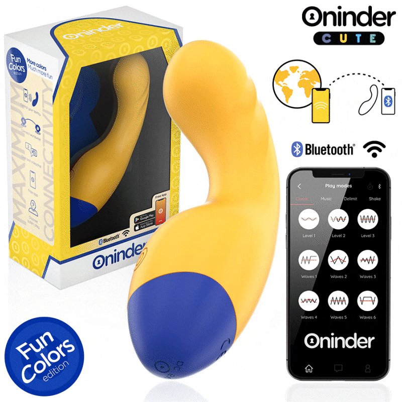 ONINDER CUTE - LOVE BUDDY MASTER VIBRADOR PUNTO G - APP MUNDIAL GRATUITA ONINDER CUTE