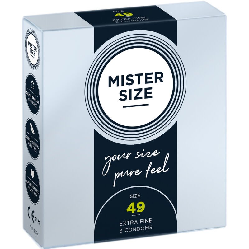 Comprar Mister Size - Preservativos Talla S 49 Mm (3 Unidades)